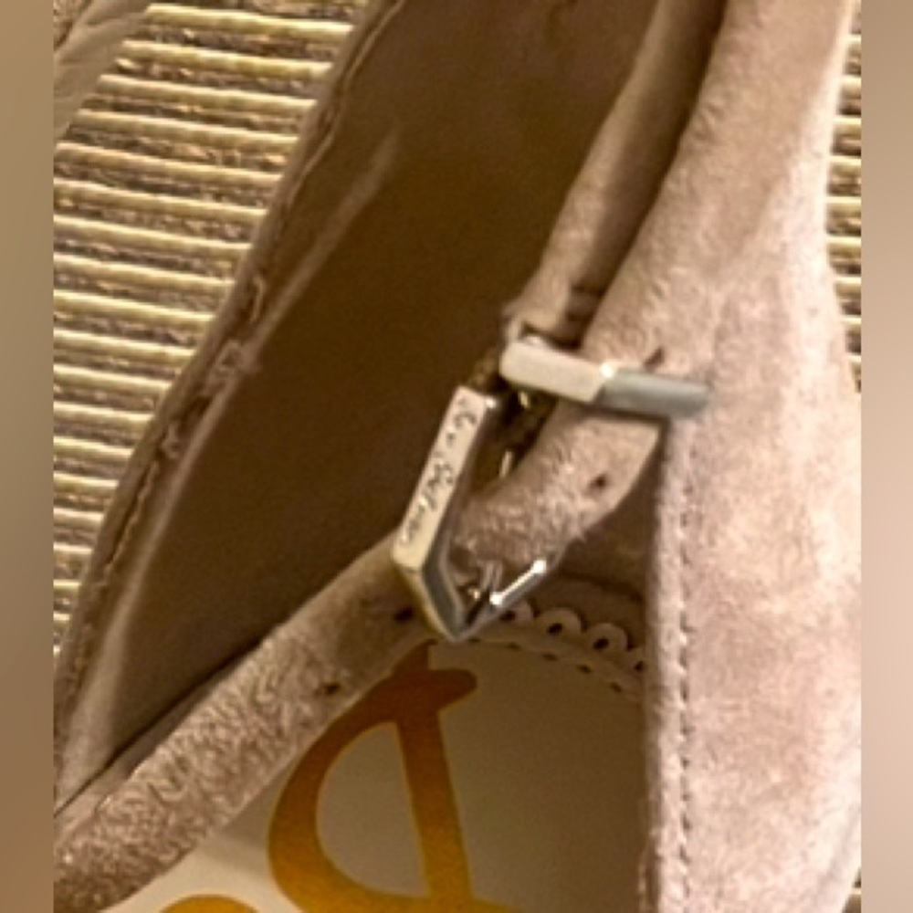 🔥NWT Sam Edelman Yancy Block Heel Ankle Strap Sandals - Size 9 - Picture 12 of 16